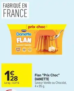 Carrefour Market Danette Flan offre