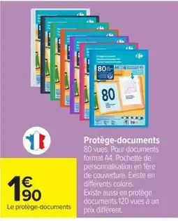 Carrefour Market Protège-documents offre