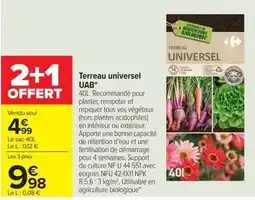Carrefour Market UAB Terreau universel offre