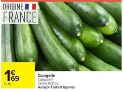Carrefour Market Courgette offre