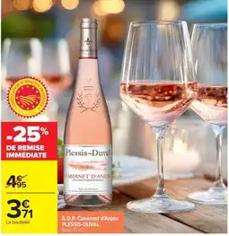 Carrefour Market Plessis-Duval Cabernet d'Anjou offre