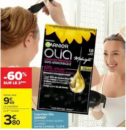 Carrefour Market GARNIER Coloration Olia offre