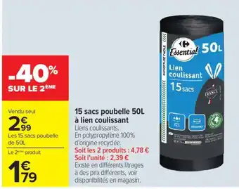 Essential Lien coulissant