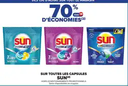 Carrefour Market Sun sur toutes les capsules offre