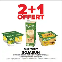 Carrefour Market Sojasun offre