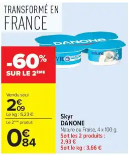 Carrefour Market DANONE Skyr offre