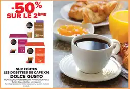 Carrefour Market Dolce Gusto sur toutes les dosettes de café x16 offre