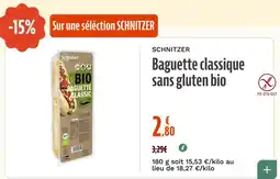 La Vie Claire Schnitzer Baguette classique sans gluten bio offre