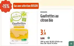 La Vie Claire Bisson Gaufrettes offre