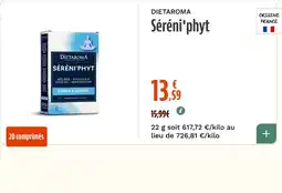 La Vie Claire DIETAROMA Séréniphyt offre