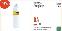 La Vie Claire MONTCALM Eau plate offre