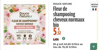 Douce Nature Fleur de shampoing cheveux normaux