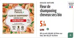 La Vie Claire Douce Nature Fleur de shampoing cheveux secs bio offre