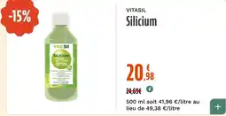 La Vie Claire VITASIL Silicium offre