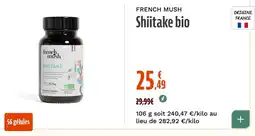 La Vie Claire French Mush Shiitake bio offre