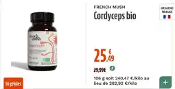La Vie Claire French Mush Cordyceps bio offre