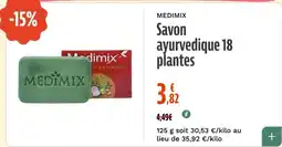 La Vie Claire MEDIMIX Savon ayurvédique 18 plantes offre