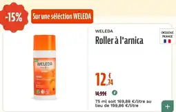 La Vie Claire WELEDA Roller à l'arnica offre
