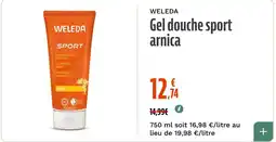 La Vie Claire WELEDA Gel douche sport arnica offre