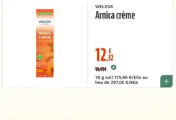 La Vie Claire WELEDA Arnica crème offre