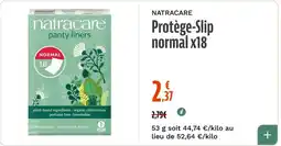 La Vie Claire NATRACARE Protège-Slip normal offre