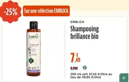 La Vie Claire EMBLICA Shampooing brillance bio offre
