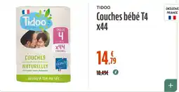 La Vie Claire Tidoo Couches bébé offre