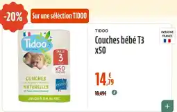 La Vie Claire TIDOO Couches bébé T3 offre