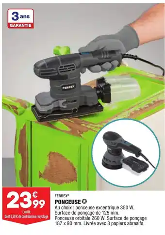 ALDI Ponceuse offre