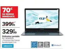 Carrefour Drive Medion - ordinateur portable offre