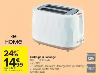 Grille-pain losange