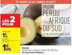 Carrefour Drive Avocat offre
