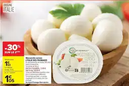 Carrefour Drive Netto - mozzarella cerises offre