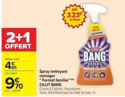 Carrefour Drive Bang - spray nettoyant ménager format familial offre