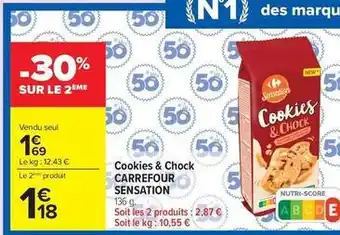Carrefour - cookies & chock sensation
