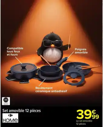 Tous - set amovible 12 pièces