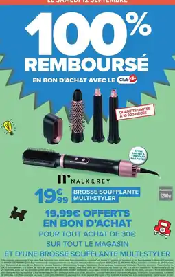 Carrefour Drive Brosse soufflante multi-styler offre