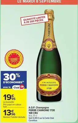Carrefour Drive Brut - a.o.p. champagne offre