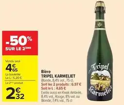 Carrefour Drive Kwak - bière offre