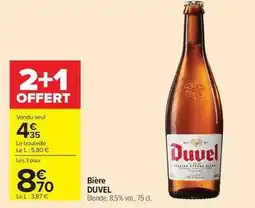 Carrefour Drive Duvel - bière offre