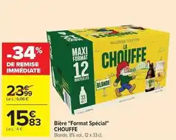 Carrefour Drive Bière format spécial offre