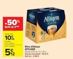 Carrefour Drive Affligem - bière d'abbaye offre