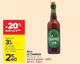 Carrefour Drive La charnue - bière offre