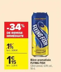 Carrefour Drive Bière aromatisée offre
