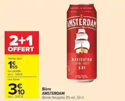 Carrefour Drive Navigator - bière offre