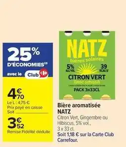 Carrefour Drive Carrefour - bière aromatisée offre