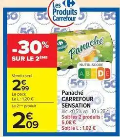 Carrefour Drive Carrefour - panaché sensation offre