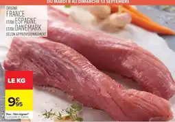 Carrefour Drive Porc: filet nmignon offre