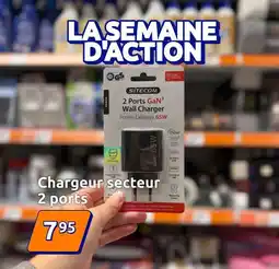 Action Chargeur secteur offre