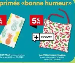 BUT Galette de chaise poivrina offre